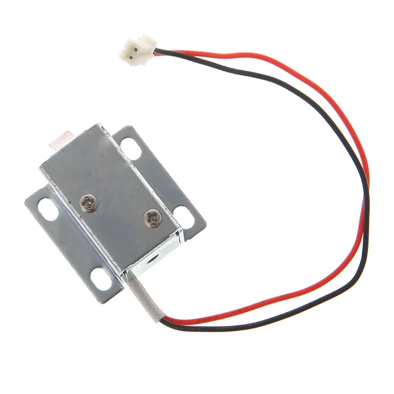 Electronic Lock Catch Door Gate 12V 0.4A Release Assembly Solenoid Access Control Electronic Lock Catch Door Gate 12V 0.4A Release Assembly Solenoid Access Control