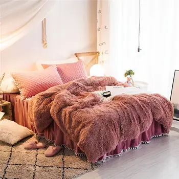 

Super Soft Long Shaggy Fuzzy Fur Faux Fur Warm Elegant Cozy With Fluffy Sherpa Throw Blanket winter blankets for beds