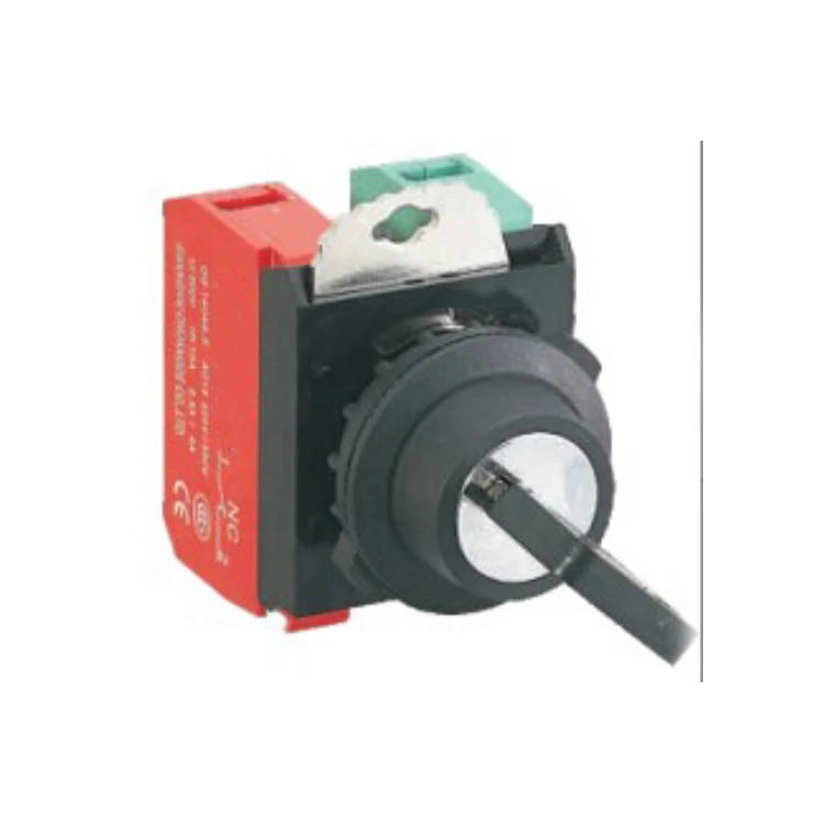 Keylock Orientation Button 1NO 1NC Key Button Switch 2 3 Position
