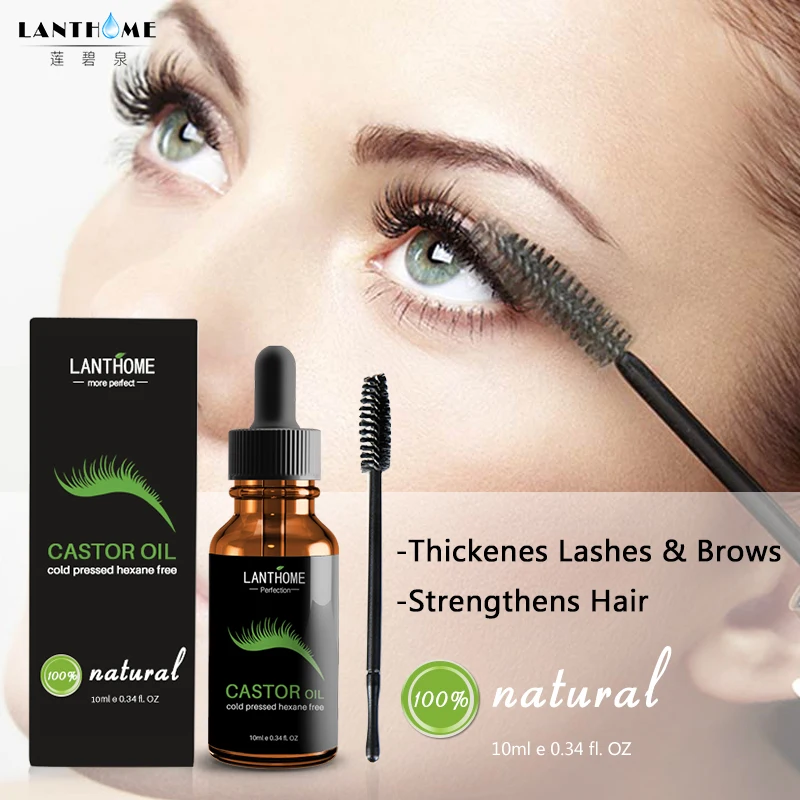 

Eyelash Growth Essence Nourish Hair Essence Natural Castor Calm Prevent Skin Aging Organic Mascara