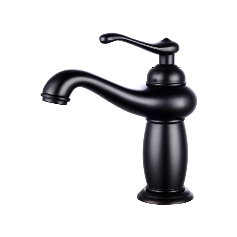 

Basin Faucet Gold Water Tap Chrome Bathroom Faucet hot & cold Brass Faucet Luxury Sink Faucet with two plumbing hoses