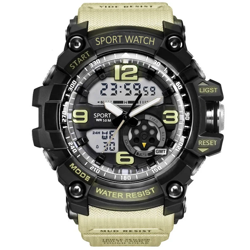 SMAEL-Men-Military-Watch-50m-Waterproof-Wristwatch-LED-Quartz-Clock-Male-relogios-masculino-1617-Digital-Sports