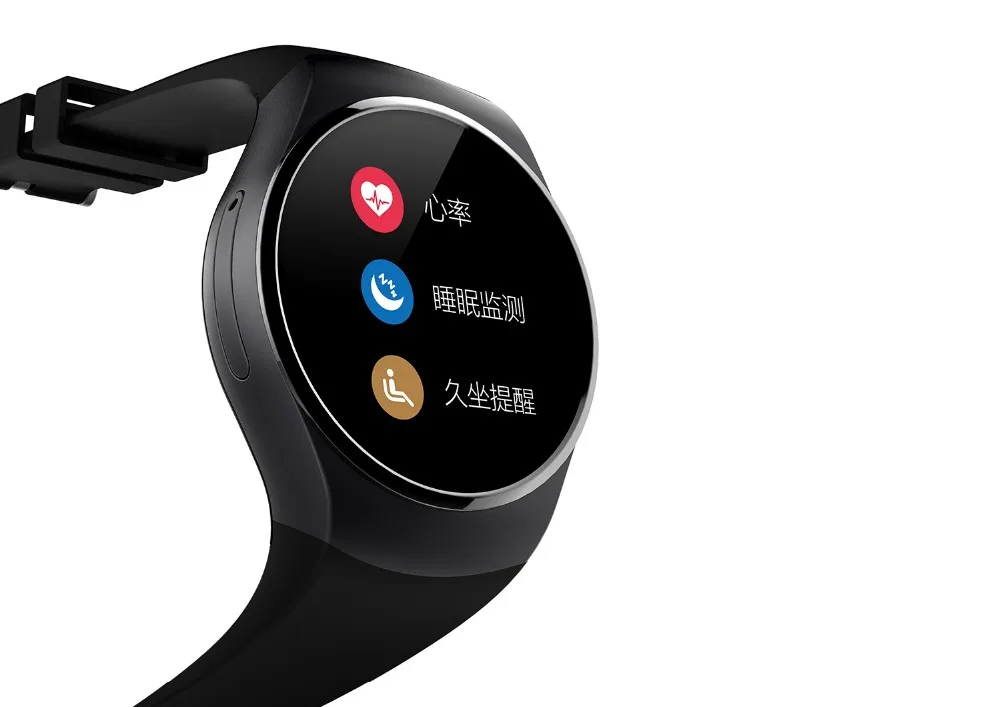 

EnohpLX bluetooth Smart Watch KW18 Round Screen support SIM TF card Heart rate bluetooth reloj inteligente KW18 For IOS Android