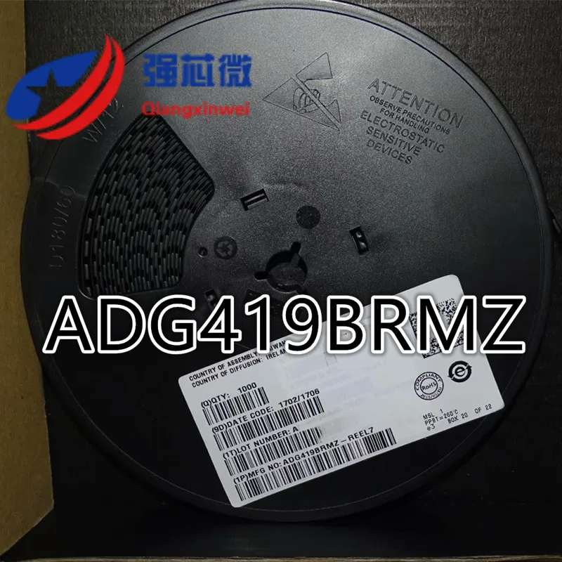 Интегральная микросхема ADG419BRMZ ADG419B ADG419BRM ADG419 10 шт. оригинальная интегральная