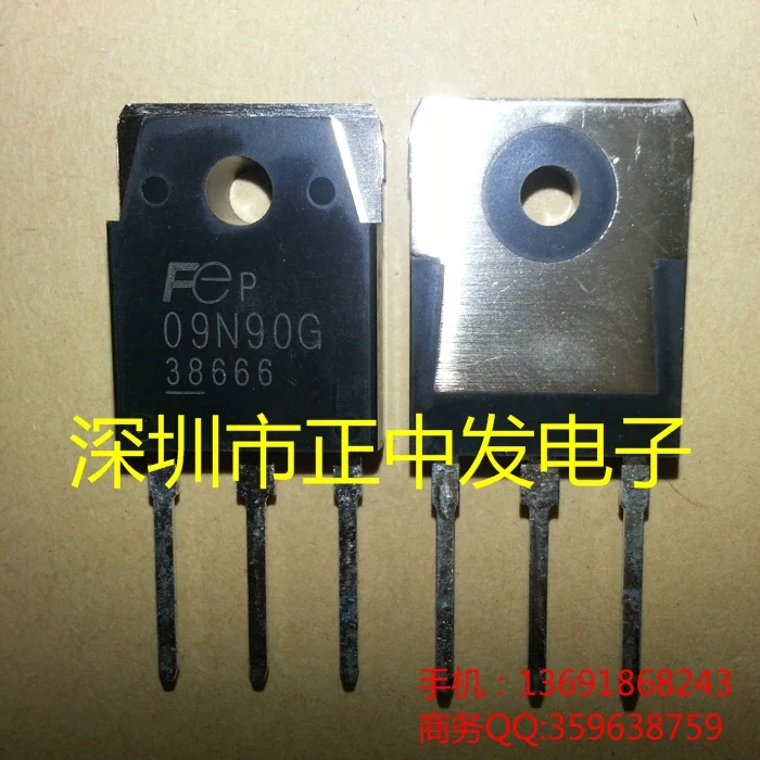 5pcs/lot 09N90G FMH09N90G 9A 900V 100% new ensure |