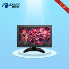 ZB116JN-V59/11.6 inch 1366×768 16:9 HDMI VGA HD Small Monitor USB U Disk Desktop Wall-hanging Advertising Display Screen Machine