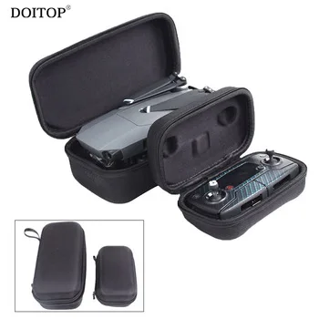 DOITOP 2 in1 Durable Portable Drone Bags for DJI Mavic Pro Drone Cases Hard shell Storage Box for Mavic Remote Controller Box