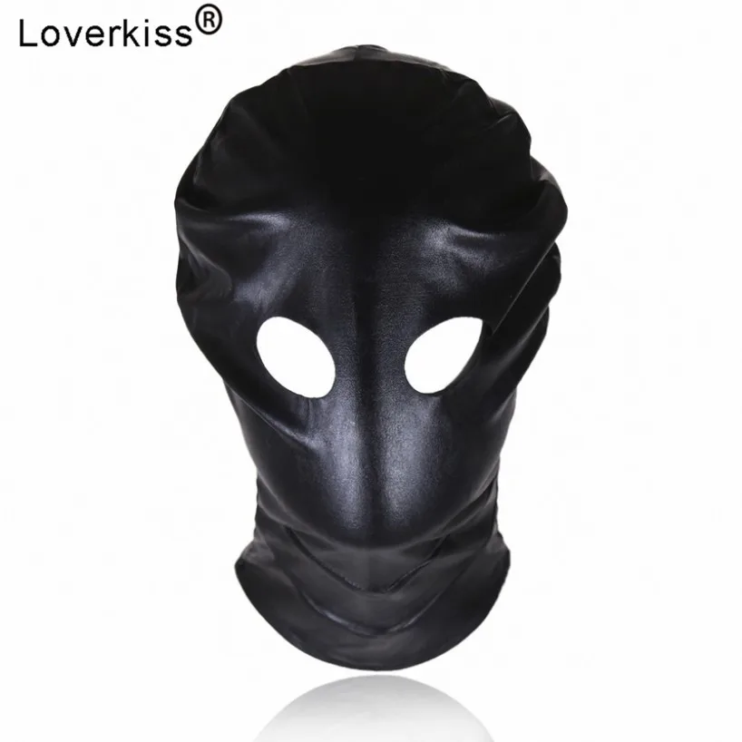 Loverkiss взрослые игры БДСМ бондаж капюшон Фетиш маска эротические игрушки