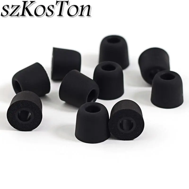 2PCS/6PCS Earphone Silicone Tips T400 Memory Foam Tips Silicone Ear Tips Earphone Accessories
