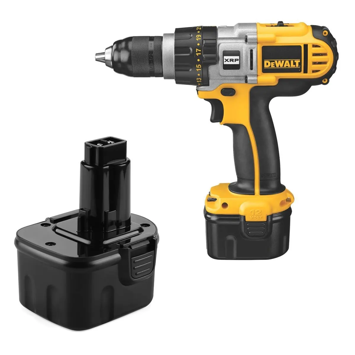 

Cncool 12V Ni-CD tool battery for Dewalt DC9071 DW9071 12V DE9037/DE9071/DE9074/DE9075/DW9071/DW9072/DW9074 replacement Battery