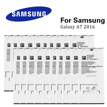

20pcs/Lot Original Battery For Samsung Galaxy A7 2016 Edition A7100 A7109 A710 A710F EB-BA710ABE 3300mAh Factory Wholesale
