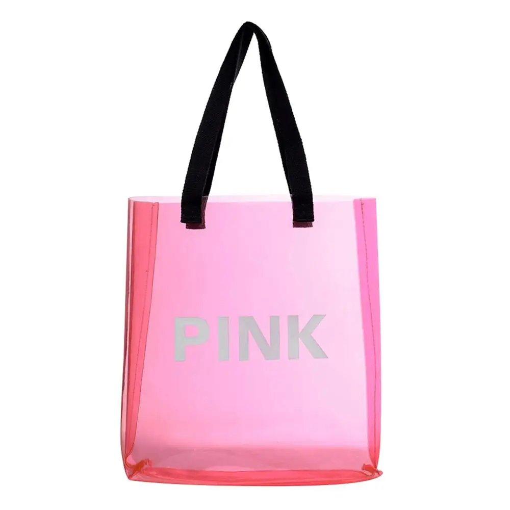 هلام شفاف أكياس التسوق البلاستيكية اليد النسائية حقيبة كتف الشاطئ السفر حقائب كيس من دوس Bolsas الأنثوية موهير Sac هلام شفاف أكياس التسوق البلاستيكية اليد النسائية حقيبة كتف الشاطئ السفر حقائب كيس من دوس Bolsas الأنثوية موهير Sac