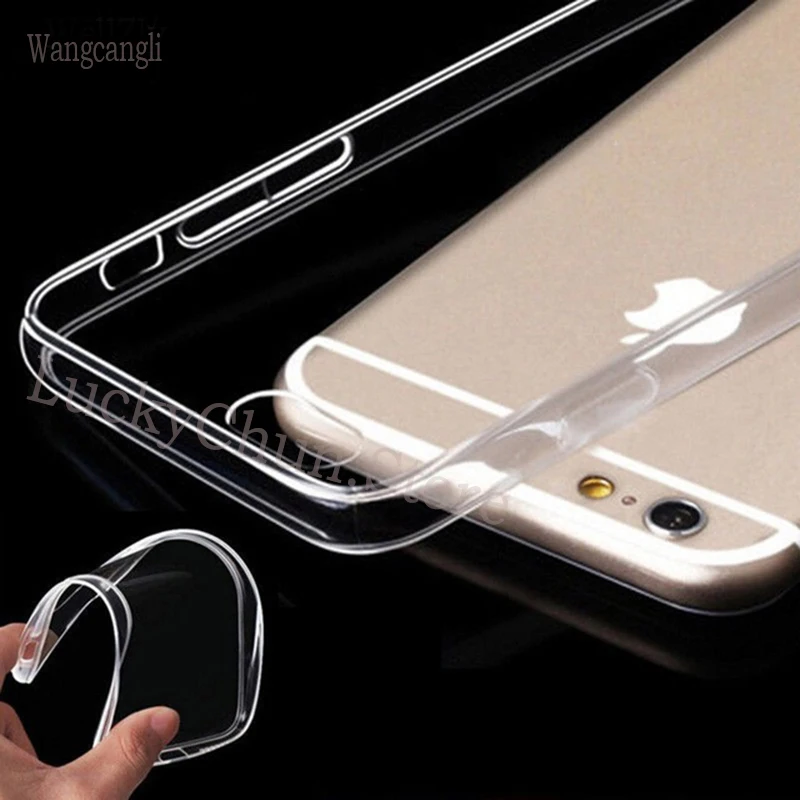 Чехол для телефона Wangcangli iphone 6 силиконовый Ультратонкий Мягкий чехол из ТПУ 6s