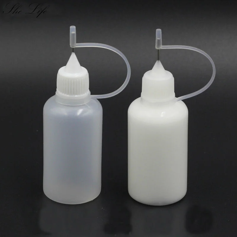 1Pcs 30ML Craft Tool DIY Glue Applicator Needle Squeeze Bottle Paper Quilling | Дом и сад