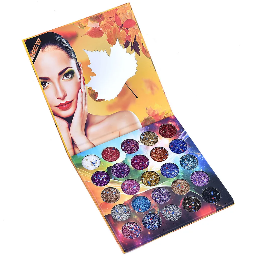 25Colors paleta sombra de olho Shimmer Glitter Eye Shadow Powder Palette Matte Eyeshadow Cosmetic Makeup palette maquillage yeux |
