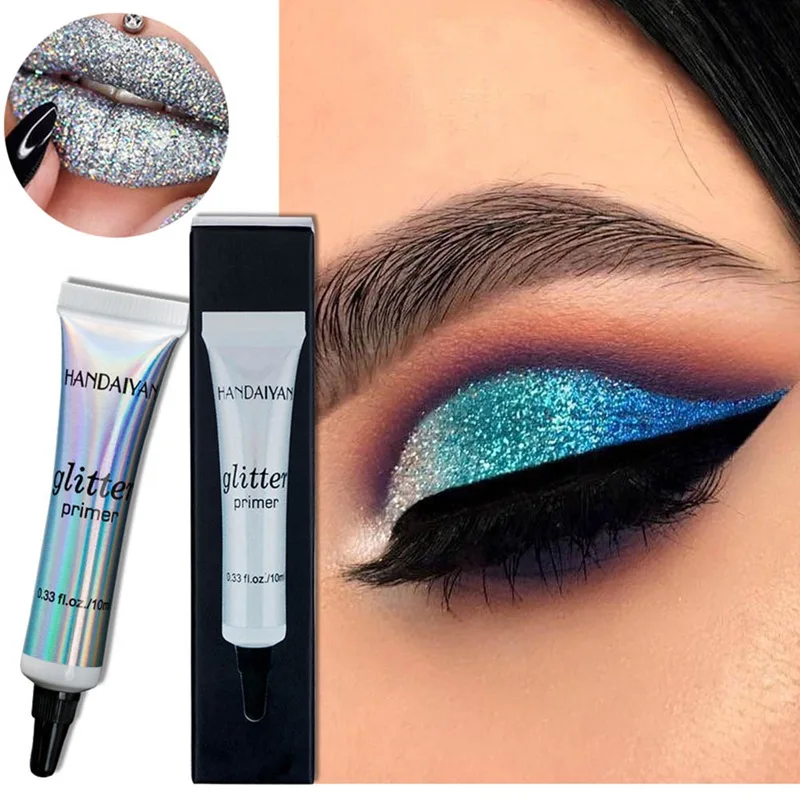 Основа для макияжа 10ML Glitter Eye основа под тени век Крем Liquid тени| |