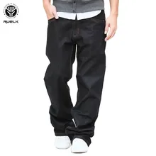 RUELK мужские хлопковые Прямые классические джинсы весна осень мужские джинсовые штаны комбинезоны Дизайнерские мужские джинсы высокого качества Размер 27-48