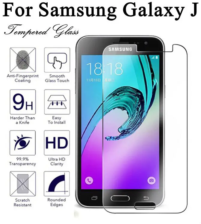 Для Samsung J1 Mini J2 J3 J5 J7 Prime A3 A5 A7 A8 2017 2016 Защитная пленка для экрана Горячая Распродажа