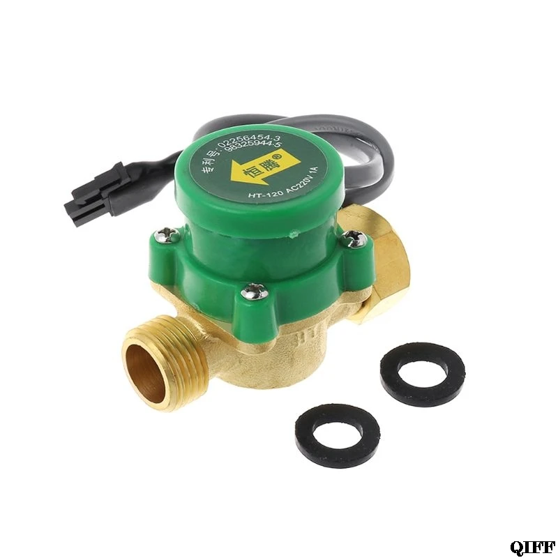 

Drop Ship&Wholesale HT-120 G1/2 "-1/2" Water Circulation Pump Flow Switch Cold & Hot Water 1.5A APR28
