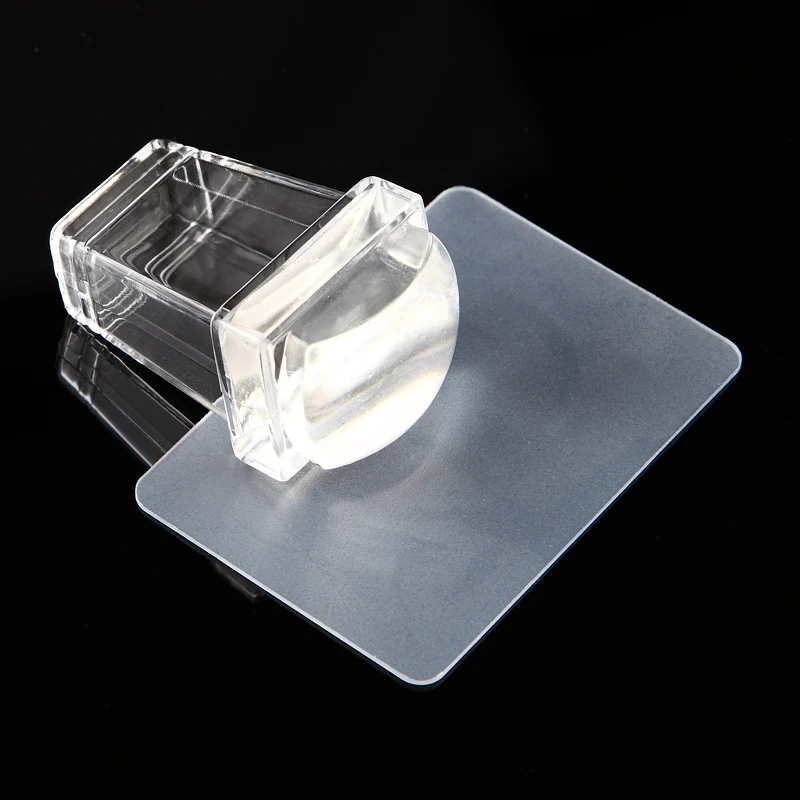 3cm Nail Stamper Scraper Plate Set for Acrylic Tips Polish ...