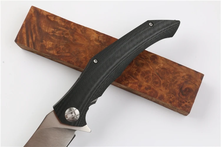 Портативный тактический складной нож D2 лезвие G10 стальная ручка шариковый подшипник Флиппер походные ножи для выживания карманный кухонный нож для повседневного использования