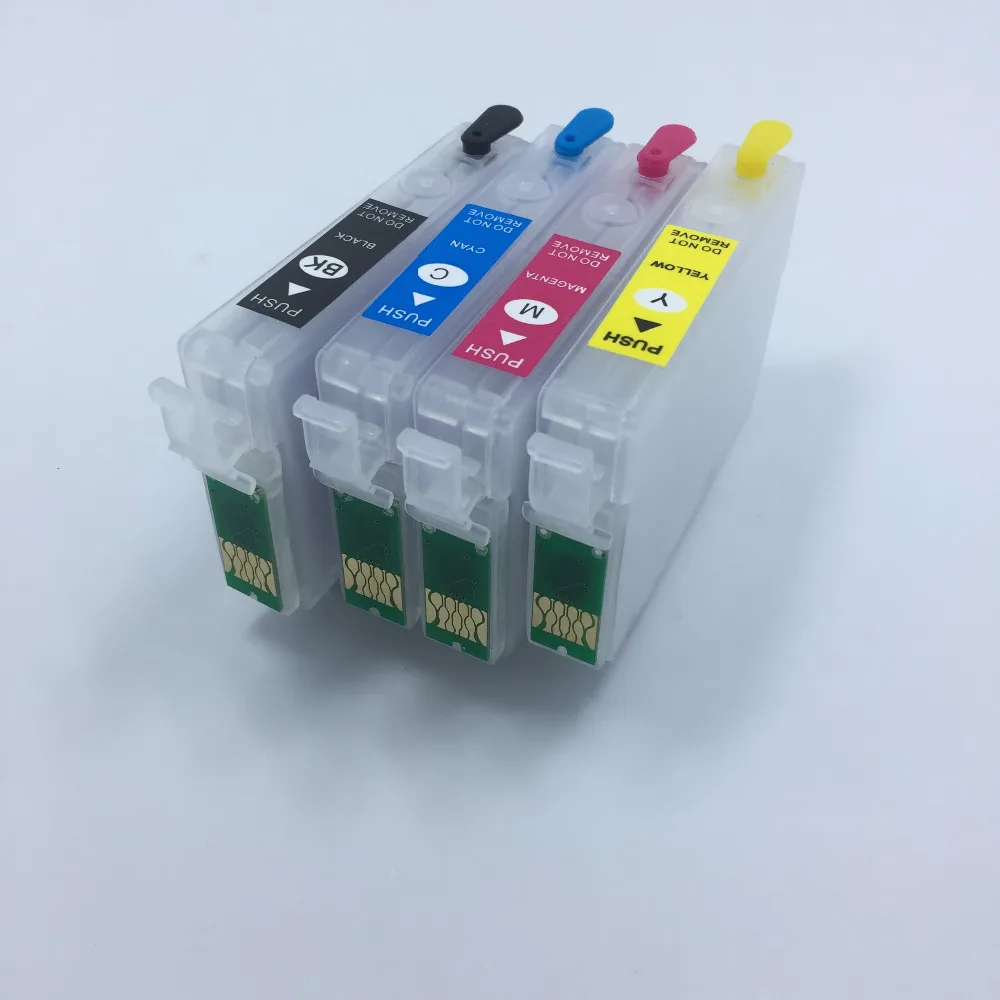 YOTAT многоразовый T1411 T1412 T1413 T1414 чернильный картридж для Epson WorkForce WF 3521 7018 ME Office 620F 560W
