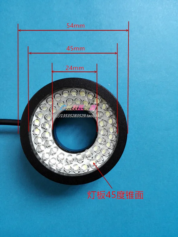 Машина видение источник света кольцо источник светодиодный обнаружения источника света источник света внутренний диаметр 24 мм Внутренний нитей