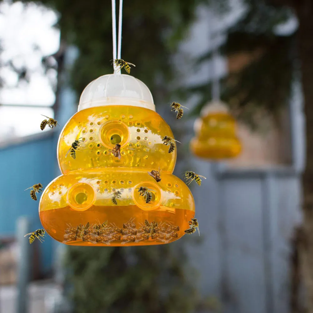 

Wasp Fly Flies Insects Hanging Trap Catcher Killer Outdoor Fly Catcher Bug Insect Killer Home Hanging Garden Tools