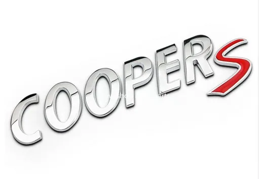 Бесплатная доставка Новый Mini coopers S металлический измененная эмблема буквы знак