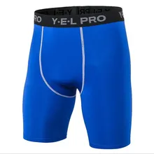 Short de Sport à haute élasticité pour homme, collant respirant, pour entraînement de course à pied, pour garçon, 6 couleurs, S ~ XXL, #1034