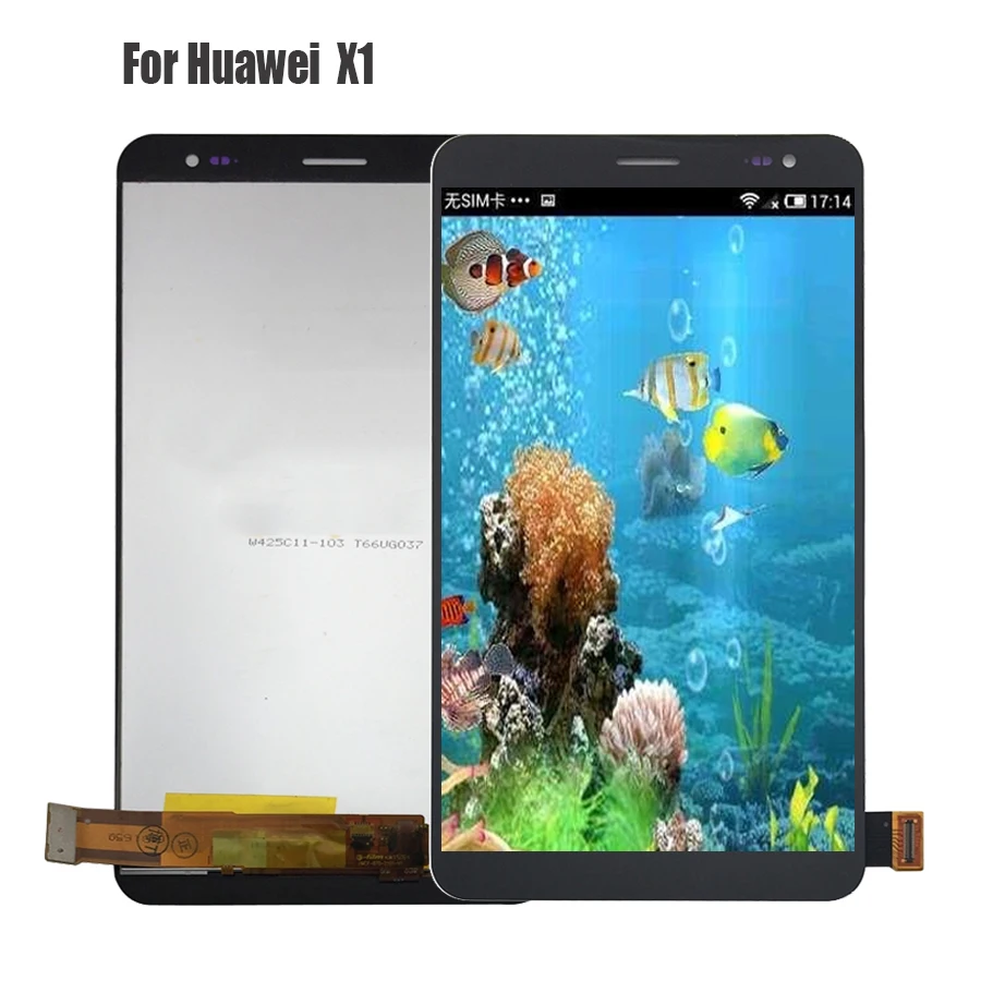 7 дюймов для huawei Honor X1/Mediapad X1 7D-501U 7D-503L D-504L ЖК-дисплей+ кодирующий преобразователь сенсорного экрана в сборе