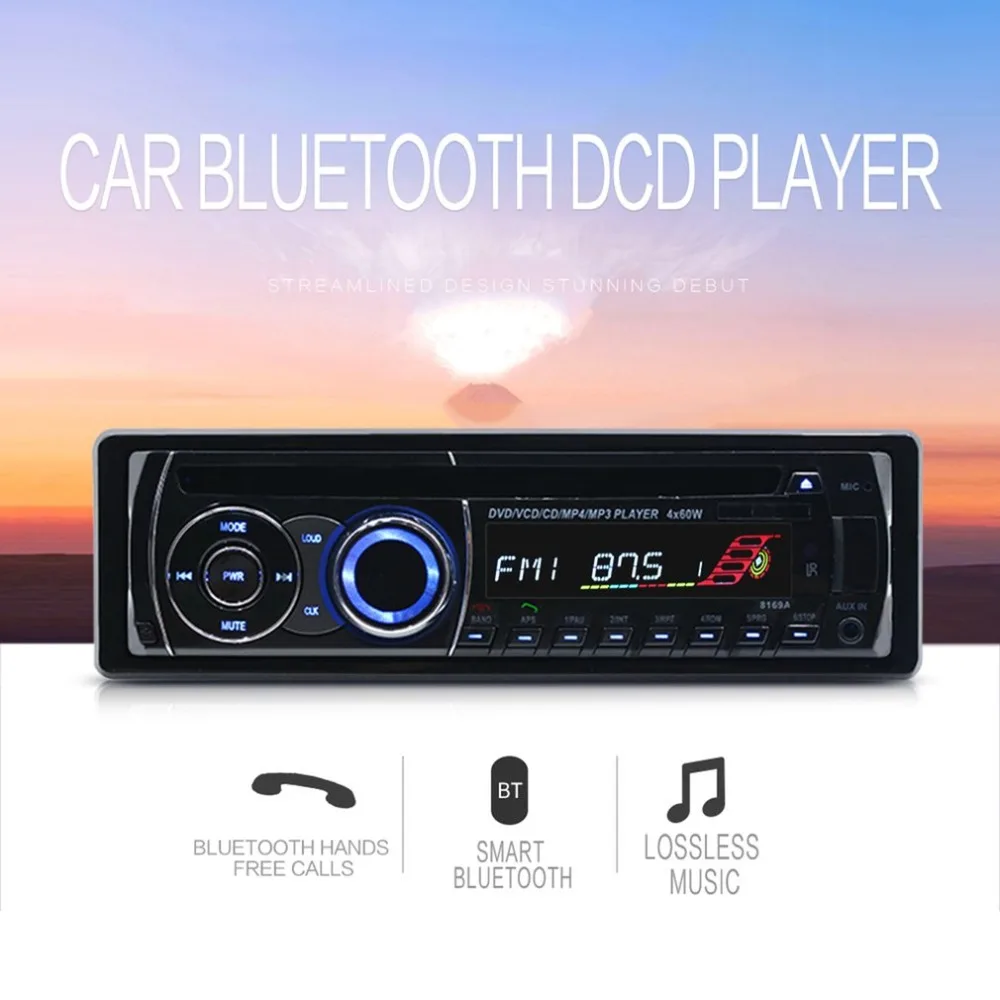 

8169A High Definition Universal Double DIN LCD Car Stereo GPS Sat Navogation 4G Radio Multimedia Player Hot