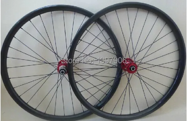 

carbon wheelset mountain bikes 27.5er 25*300mm OEM carbon clincher wheels for mounatain bicycle novatec hubs MTB rims carbon