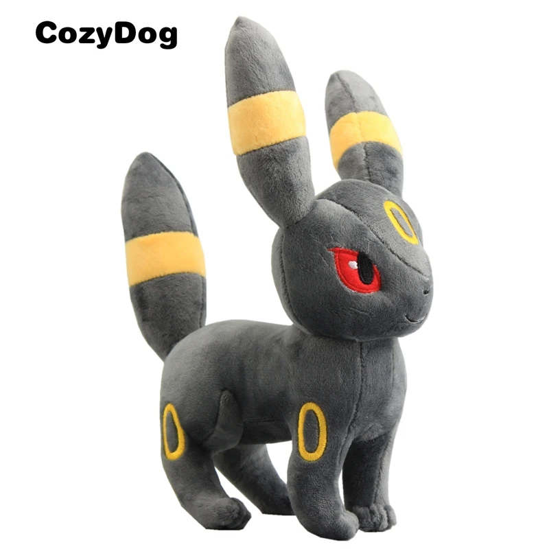 Эволюция Eevee Umbreon зеркаon сильвеон плюшевая игрушка кукла 9 стоячий стиль мягкие