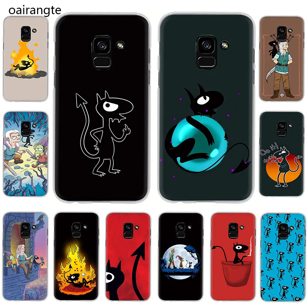 

Disenchantment Hard phone cover case for Samsung Galaxy A3 5 2017 A6 7 8 9 2018 A10 30 40 50 70