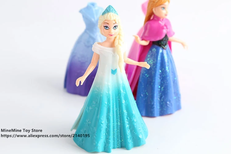 ZXZ Frozen Princess Elsa Anna 12cm 4pcs/set Action Figure Model Anime Mini Decoration PVC Collection Figurine Toys model gift ZXZ Frozen Princess Elsa Anna 12cm 4pcs/set Action Figure Model Anime Mini Decoration PVC Collection Figurine Toys model gift