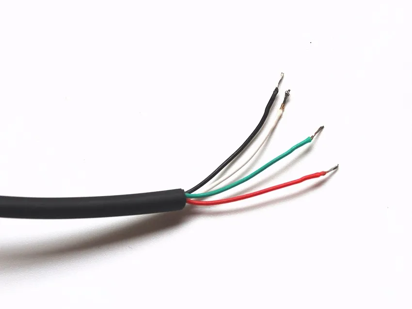 FREZEN 10 шт. DIY 4 провода микрофонный кабель к разъем 2 булавки для kenwood TK370 wouxun вaofeng рuxing linton tyt quansheng иди и болтай walkie talkie