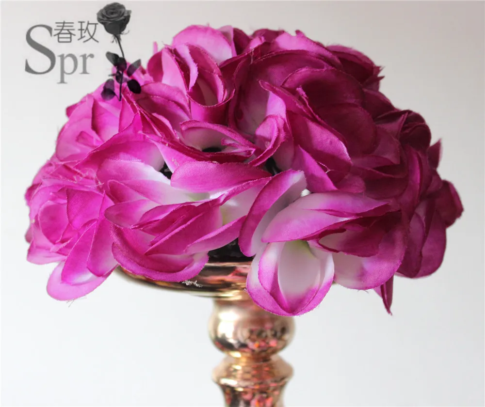В ковбойском стиле; сезон весна 30 см 12 шт./лот розовый шар Свадебный Цветочный шар decoraiton - Цвет: 14