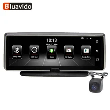 Bluavido 8 Inch 4G Car DVR font b camera b font GPS FHD 1080P Android Navigation