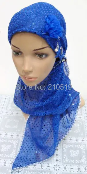 Распродажа 10 шт удобный мусульманский хиджаб; мусульманский платок