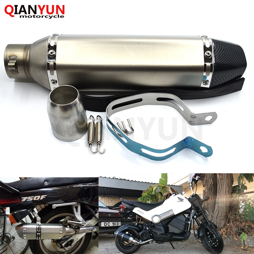 

for Motorcycle parts Exhaust Universal 51mm Stainless Steel Motorbike Exhaust Pipe FOR YAMAHA XJR400 XJR1200 XJR1300 XJ600 XJ6