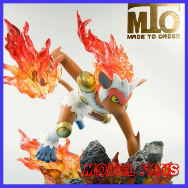 MODEL FANS IN-STOCK MTO 16 cm Pocket Monsters Infernape GK hars gemaakt speelgoed figuur voor Collectie MODEL FANS IN-STOCK MTO 16 cm Pocket Monsters Infernape GK hars gemaakt speelgoed figuur voor Collectie