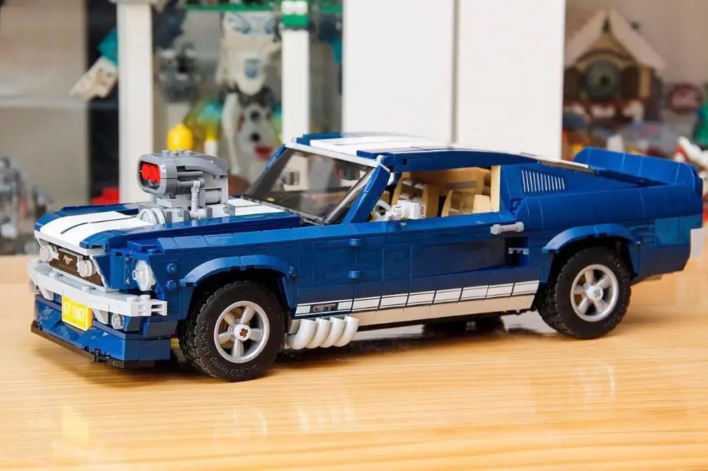 Forded Mustanged 21047 Creator Expert Technic 10265 Набор строительных блоков автомобили кирпичи игрушки подарки на день рождения - Цвет: without box