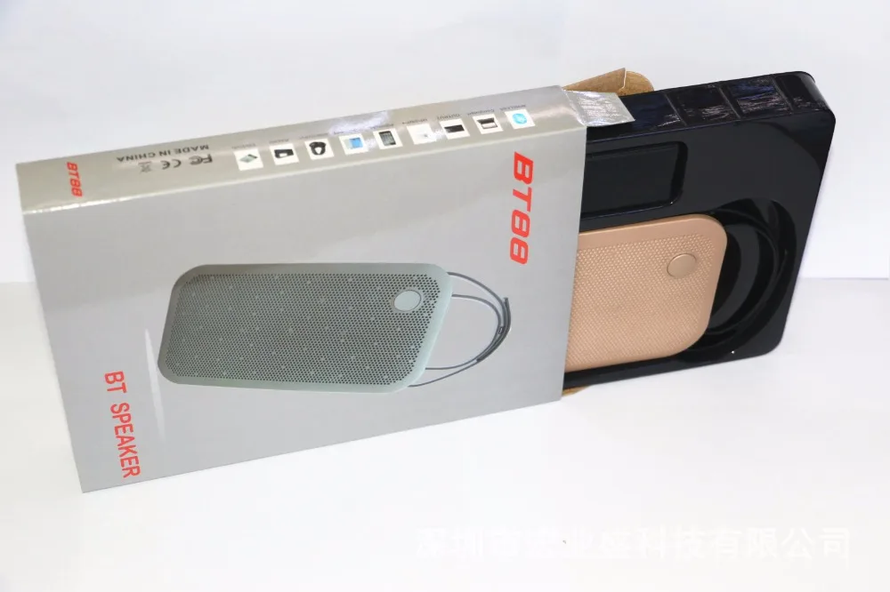 Портативный динамик Bluetooth ручка крюк НЧ Радио fm Звук Box стерео громкоговоритель