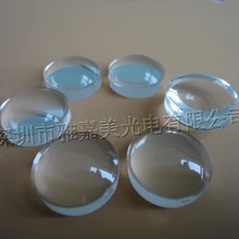 Пластиковый Мощный светодиодный объектив диаметром 18 мм высота 8,4 мм плоско выпуклая линза, светодиодный оптический объектив, 1 Вт 3 Вт Отражатель объектива