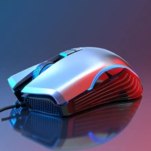 Игровая мышь светодиодный свет с подсветкой 2400 dpi программируемая 7 кнопок USB Проводная оптическая игровая мышь для ПК компьютера ноутбука