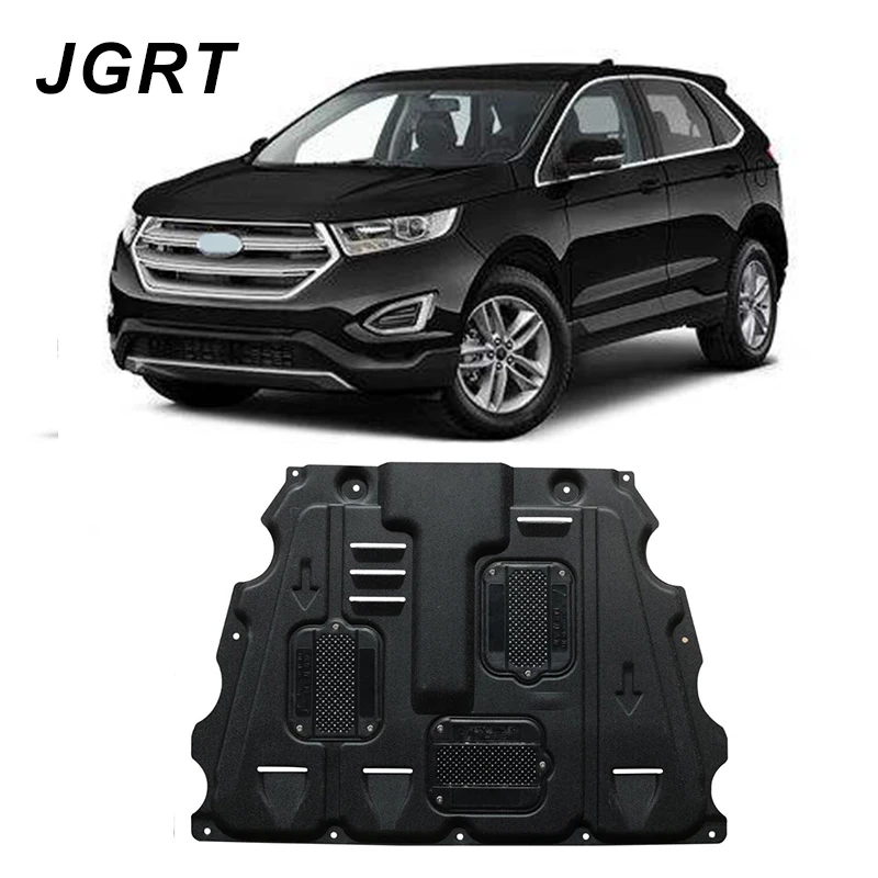 

Car styling For Ford Edge plastic steel engine guard For Edge 2015-2018 Engine skid plate fender 1pc