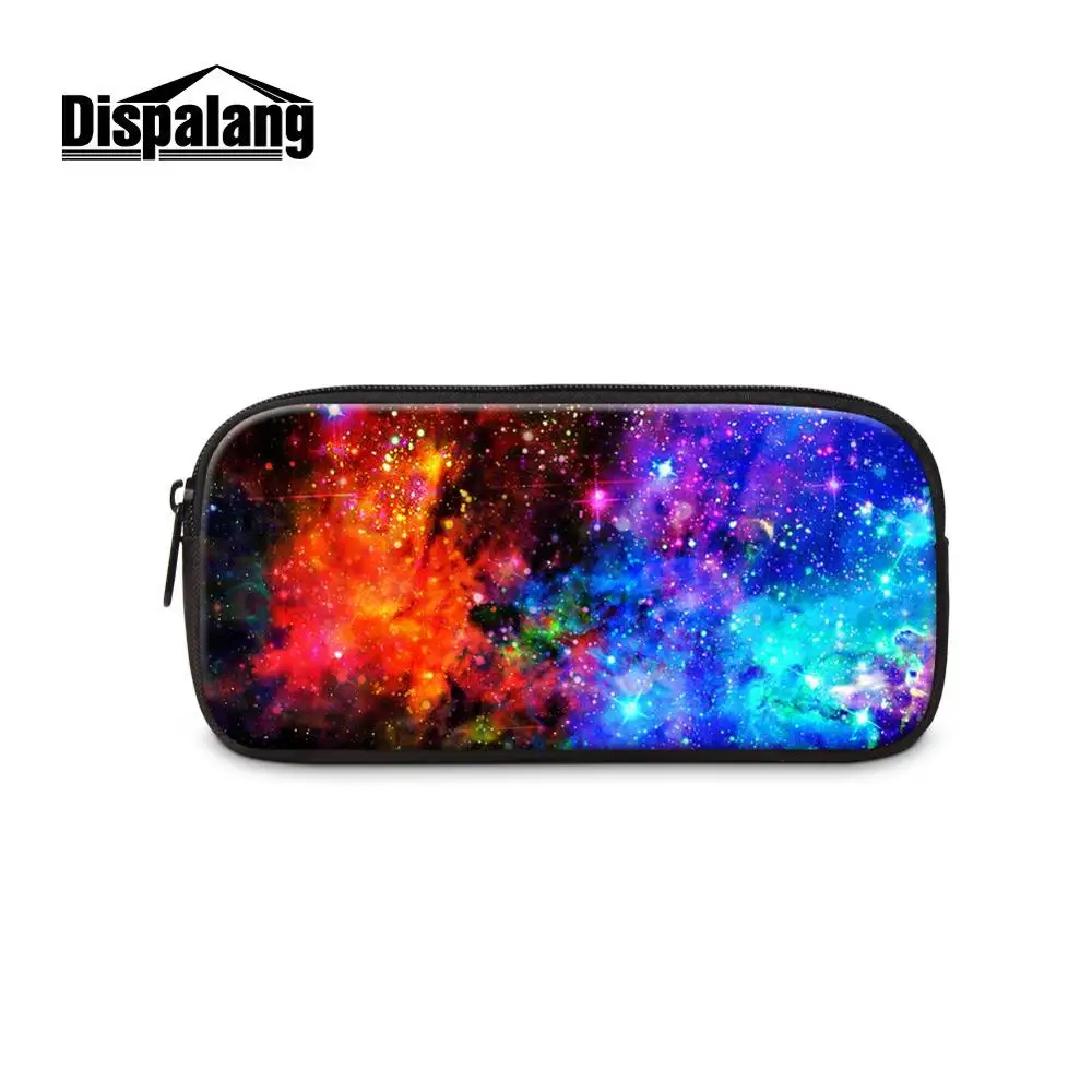 

Colorful Outer Space Cosmetic Bags Girl Case Women Pretty Make Up Organizer Storage Customize Design Pouch Traveling Makeup Box