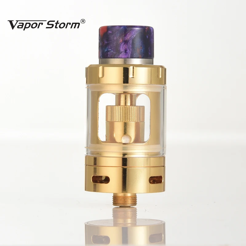 

Original VAPOR STORM Storm1 Vesta Tank Atomizer Kit 0.2/0.3ohm Coil Replaceable 2.0ML 40W-100W For Box Mod Electronic Cigarette