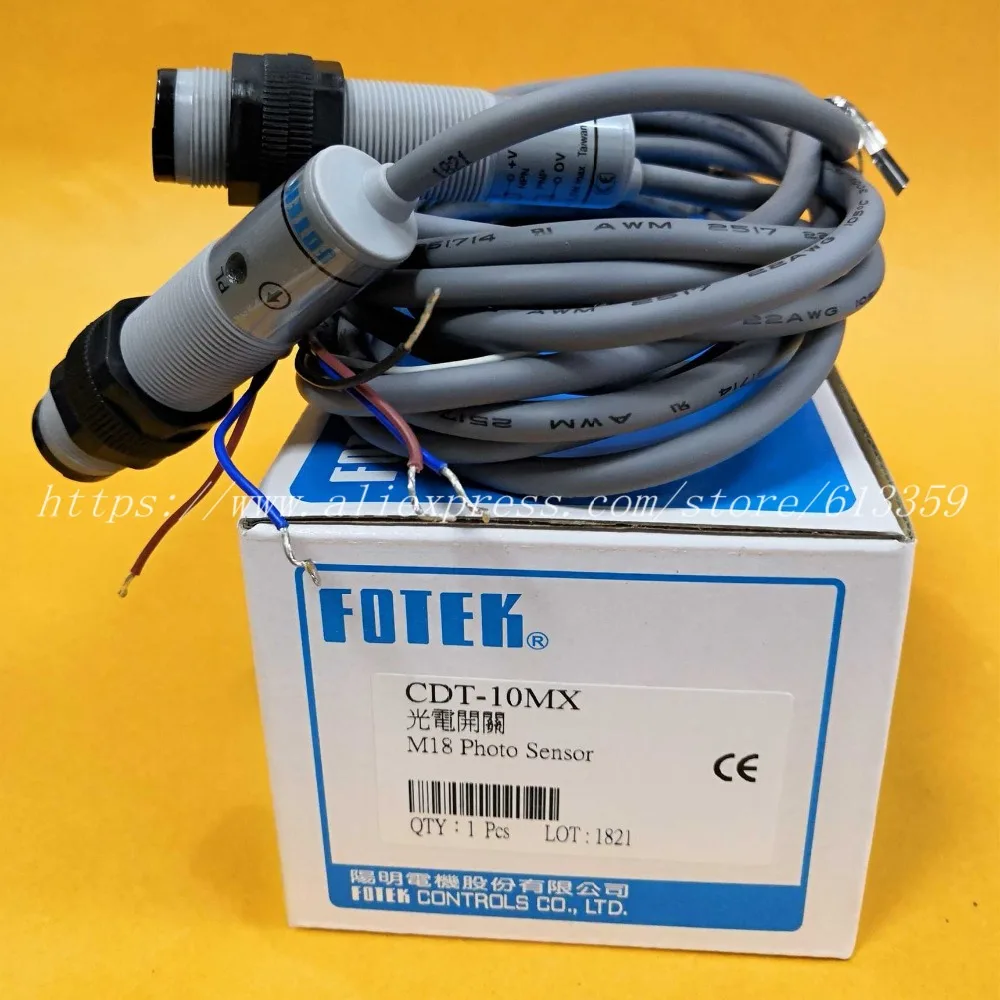CDT-10MX фотоэлектрический переключатель fotek Sensor New &amp Original Thru | Электронные